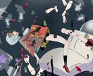 MV動画に使えるイラスト制作します オリジナルサムネやMVで周りと差をつけよう！Vtuberも！ イメージ3