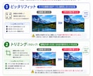 大量の画像サイズ変更、まとめて対応します 面倒な単純作業を丸投げOK！画像サイズ一括リサイズサービス イメージ2
