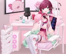 女性も男性も可！キャラクターイラストお描きします サムネイルやグッズ、立ち絵など！お気軽にご相談ください！ イメージ5