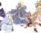 使いやすい立ち絵イラスト製作致します 特徴的なデザインが欲しい方向け イメージ5