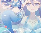キャラデザ&商用利用代込み！立ち絵描きます IRIAMにも！あなただけのキャラを作成します！ イメージ6