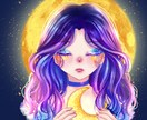 透明感のある女の子のSNSアイコン描きます 透明感のある儚い女の子アイコンをあなただけの世界観で描きます イメージ3