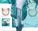 IRIAMやVtuberの立ち絵をキャラデザします IRIAM動作確認有！目を惹く高品質な立ち絵で活動をお手伝い イメージ2