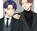 柔らかなタッチで、魅力的な男性お描きします アニメ調×リアルな質感の融合。アイコン･立ち絵など制作します イメージ5