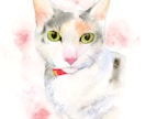 透明水彩でペットや動物の似顔絵を描きます 手描きならではの温もりを手元に。プレゼントにも イメージ6