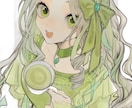 アイコンイラスト・立ち絵・一枚絵制作します ゴシック/ロリィタ/幻想的な一枚を イメージ1