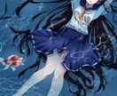 女の子のイラスト制作します アイコンから一枚絵までお任せ下さい！ イメージ3