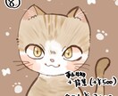 即日可！かわいい♡デフォルメアイコン制作いたします SNSアイコン以外にも、TRPGの顔グラ等で使用できます☆ イメージ9