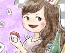 ゆめかわ、ふんいき似顔絵描きます ノスタルジックな雰囲気の、ゆめかわ似顔絵♪ イメージ4