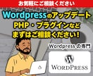 ワードプレス【アップデート】5,000円〜します Wordpresssのバージョンアップ・PHP・プラグイン等 イメージ1
