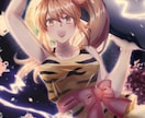 女の子専門　デジタルイラストを制作します シンプルで可愛い雰囲気が得意です イメージ9