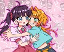OCの可愛い1枚絵を描きます オリキャラを可愛くてポップなイラストにします！ イメージ3