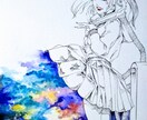 独自のスタイルの絵をアナタの為に描きます アナタ好みのイラストを手元に届けます イメージ3