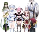 あなただけのVtuberを、全工程制作いたします キャラデザ〜モデリングまで。商用利用可/選べるプレゼントつき イメージ6