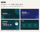 箇条書きのメモからパワポ資料を作成します 構成のご提案つき。編集できるpptxで納品します イメージ2