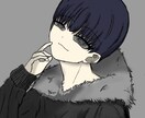 アイコンや全身イラストなどを描きます 全身イラストでは背景を描きます イメージ2