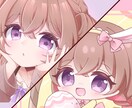 アイコン、立ち絵、ミニキャラなどイラスト制作します 可愛くてふわふわしたキャラや動物が好きな方へ イメージ1