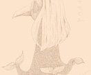 アナログイラスト。不思議な世界を描きます ペン画職人が、あなたの心の隙間を埋めます イメージ2