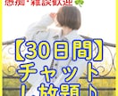30日間チャットでお話相手になります 電話が苦手な方もお気軽にお声がけください♪ イメージ1
