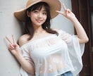 高クオリティのAI美女を大量生成します AIグラビア垢フォロワー3万人以上の私が生成します！ イメージ2