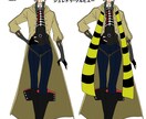 立ち絵・表情差分描きます キャラシ等の設定を描かさせて頂きます！ イメージ8