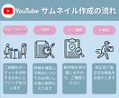YouTubeサムネイル、作成しますます 動画編集等が忙しく、サムネイルが出来ない方お任せください イメージ2