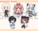 商用利用可！可愛いSDキャライラスト書きます アニメ調で可愛いキャラクターのイラスト制作 イメージ2