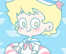 かわいいちびキャラの待ち受けイラストお描きします かわいいチビーズがたくさん待っています！ イメージ3