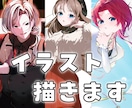 イラスト制作いたします MV、キービジュ、フラスタ、グッズなど イメージ1