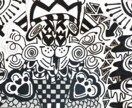 独特のイラストがお好きな方にお勧めします 独特なデザイン、イラストです。 イメージ4