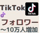TikTokのフォロワーを増加させます 実在のフォロワーに向けて拡散・宣伝します！ イメージ1