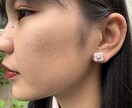 タイルを使ったピアス作ります アレルギー対応、チタン、樹脂、イヤリング！付けるを諦めない！ イメージ3