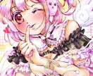 あなたの好きな女の子キャラクターを描きます 可愛い！カラフル！一枚のイラストにあなたの思いを代弁します。 イメージ2