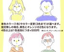 リモート会議やSNSのアイコンに！似顔絵描きます おしゃれなあなたに！SNSやチャットのアイコンに◎ イメージ3