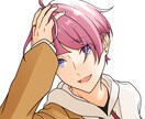 SNSアイコン制作します 男性キャラから女性キャラまで！ イメージ4