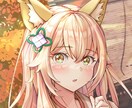 アイコン用のリアル系キャラ顔を描きます ややリアル系のキャラ顔イラストを描きます。 イメージ1