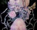 細密で幻想的な絵を描きます CDのジャケット制作の経験があります。 イメージ3
