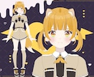 全工程込み！可愛いVtuberモデル制作致します キャラデザ・Live2D・修正無制限・著作権譲渡・全工程制作 イメージ3