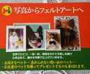 羊毛フェルトでペットそっくり大型まで作ります 永遠に!大好きペットと側にいたい!有り難うを込めて… イメージ1