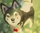 しあわせな雰囲気の愛犬・愛猫ちゃん描きます ふわふわな毛並みをかわいく再現！大事な家族の誕生日などに！ イメージ4