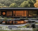 住宅の建築パース画像データを販売します 広告・宣伝用に高精細な外観パースの完成品データを販売 イメージ10