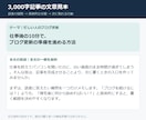 3000字のブログ記事を丁寧に作成します 3,000字1,000円｜タイトル3案・修正2回 イメージ2