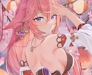 きれいかわいい女の子のイラスト描きます 目を引く凝ったイラストをご希望にそって制作します！！ イメージ8