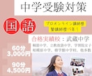 中受国語を歴15年のプロ講師がオンライン指導します 国語の読解のテクニック、選択肢の選び方、記述の解き方を伝授！ イメージ1