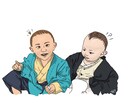 最高の似顔絵描きます カップル・友達アイコンや記念日のお祝いに イメージ5