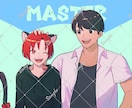 顔～全身立ち絵・動画等サムネイル描きます できる限りご要望に合わせたデザインで作成します イメージ10