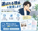 口コミから「選ばれる理由」を分析します お客様の本音を、次の一手に変えます イメージ1