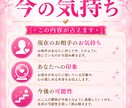 お相手の今の気持ち・本音を鑑定します 本当の気持ち・恋愛・恋の進展・片思い・深堀り・心理学 イメージ2