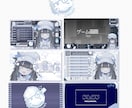 Vtuber様の配信セット制作致します 初めての方も安心して配信できるデザインセットをお作り致します イメージ8