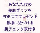 肌相談＆あなた専用美肌プランPDFを作成します その化粧品、肌に合ってる？成分からスキンケアを見直します。 イメージ2